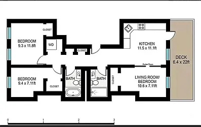 Rented by J Misrahi Realty Corp