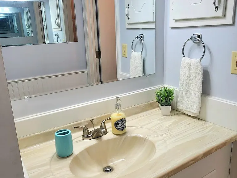 Master bathroom/vanity. Private bathroom