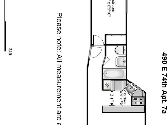 2nd image of 490 E 74th St APT 7A