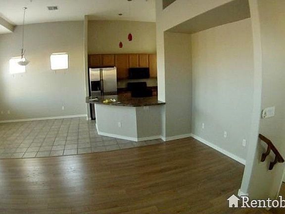Built in entertainment cove.