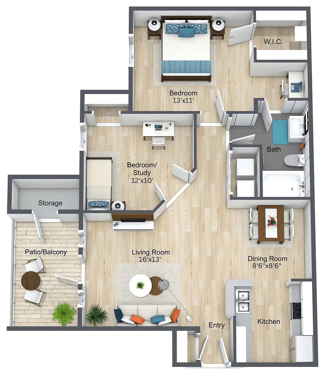 Floor plan Sommerville