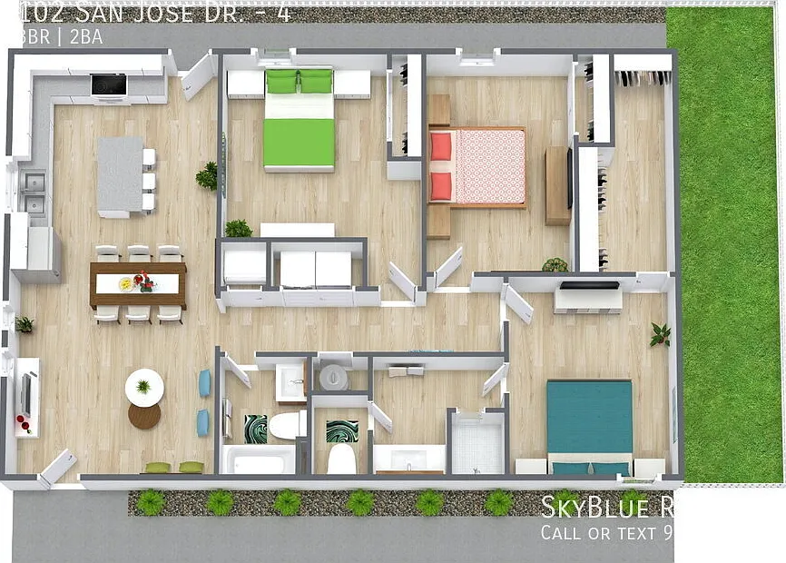 "Spacious 3-Bedroom Gem with Granite Countertops and 2 Full Baths in Mission, TX!" — Photo 2