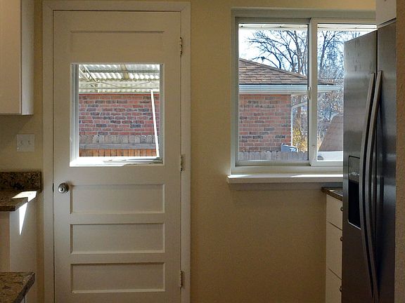 Original 1950's back door