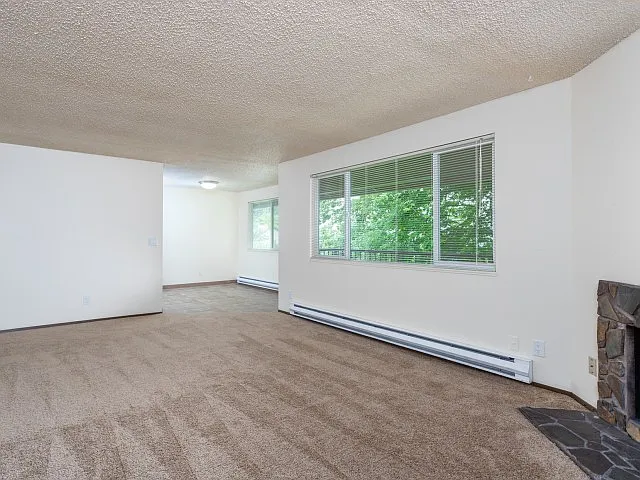 Living Room with Fireplace