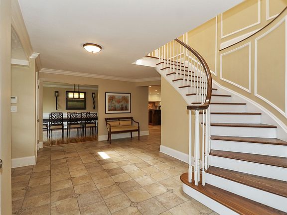 Radiant heated floors FOYER