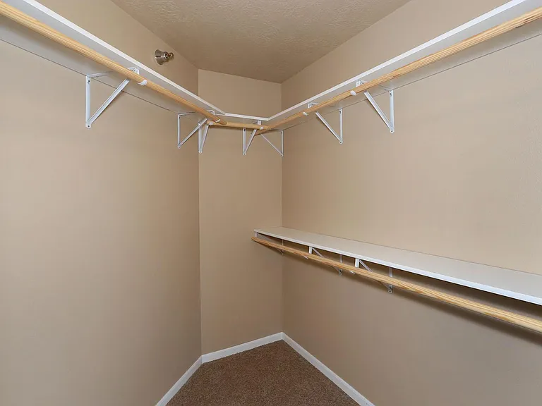HUGE Walk in Closets!