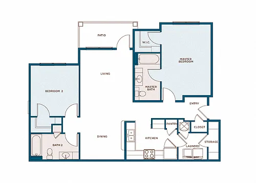Floor plan B1