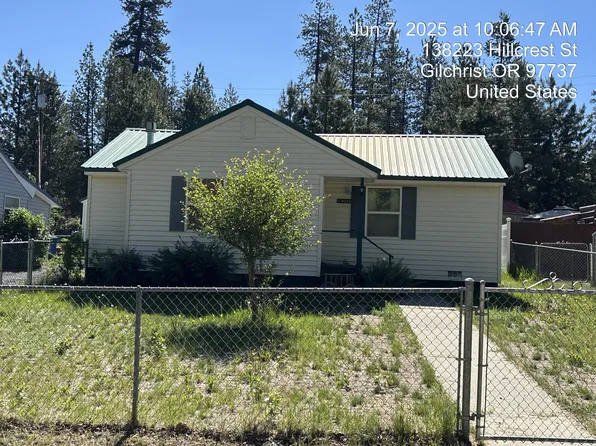 138223 Hillcrest St, Gilchrist, OR 97737