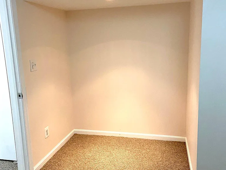 View of the bedroom desk area
