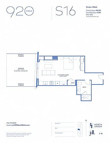 Floor plan S16