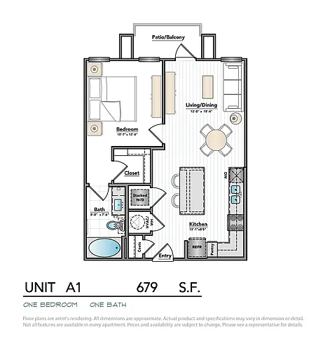 Floor plan A1
