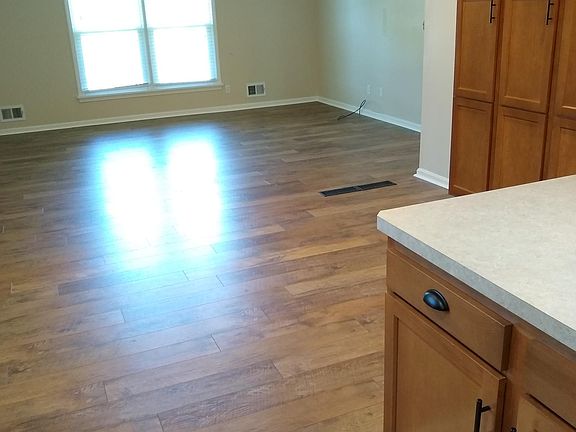 Wide open floor plan