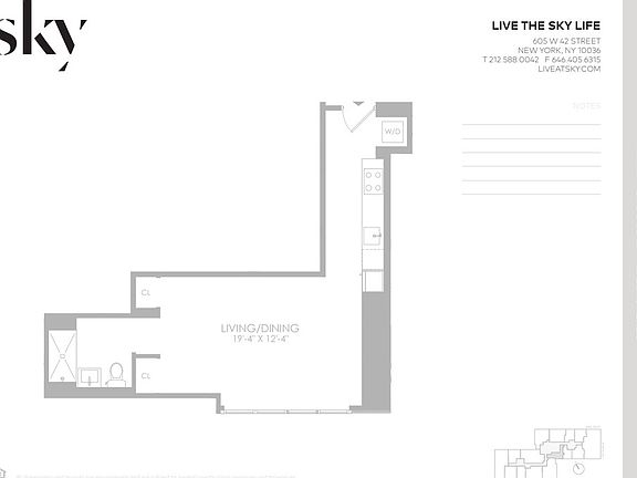 2nd image of 605 W 42nd St Ph 5L
