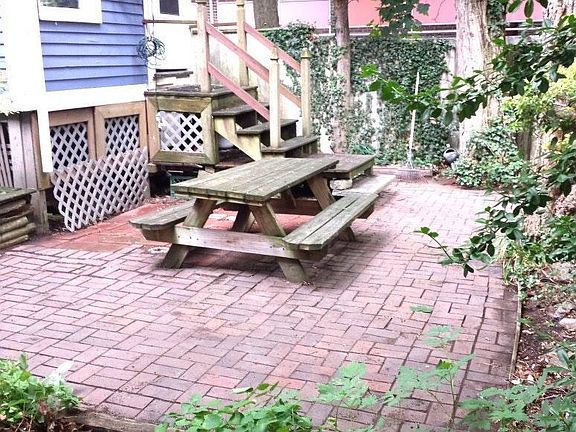 Private patio