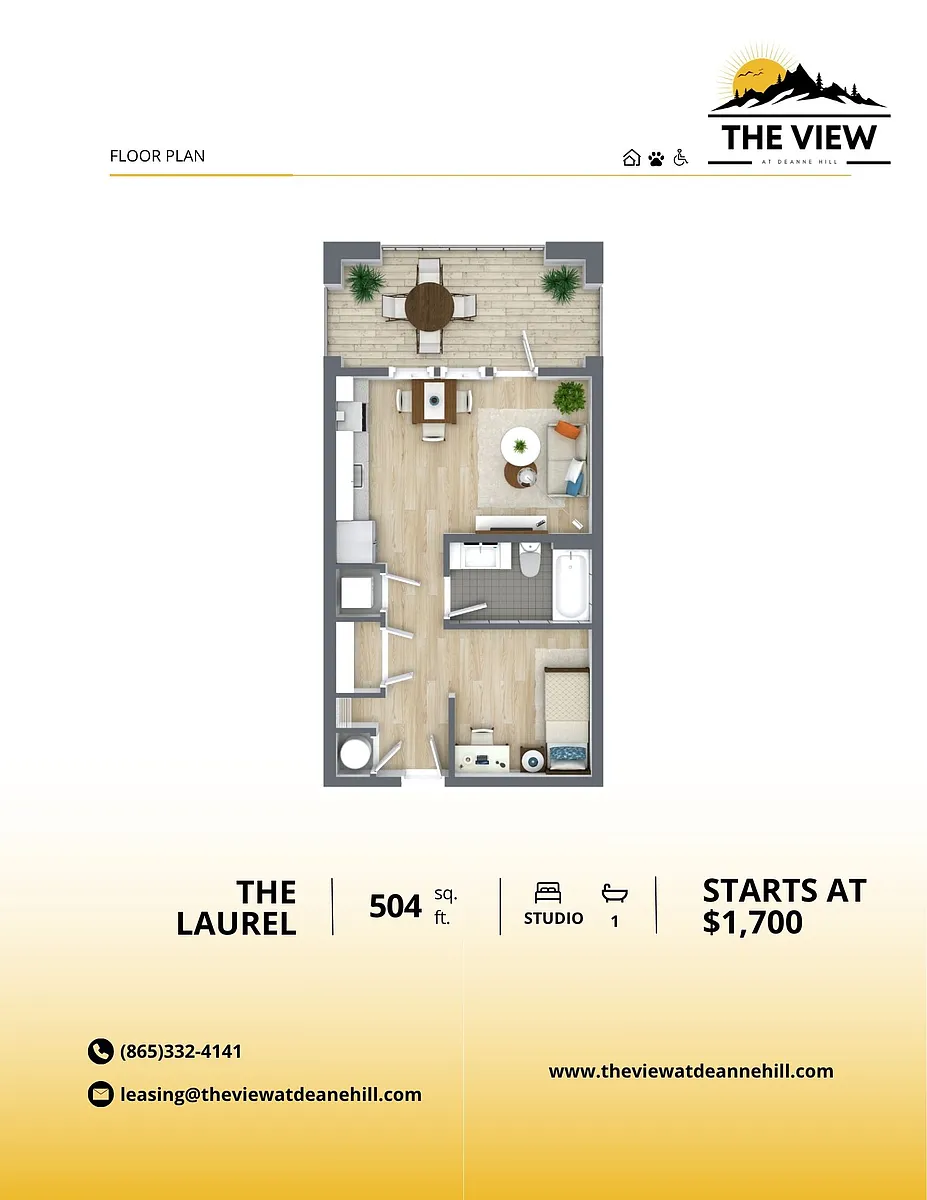 Floor plan The Laurel