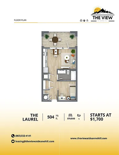 Floor plan The Hemlock