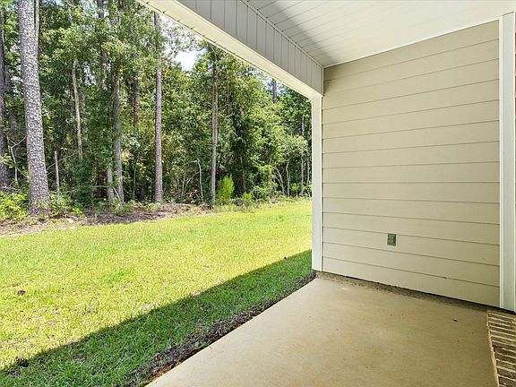 Porch in a Kai floorplan at a Meritage Homes community in Biloxi, MS.