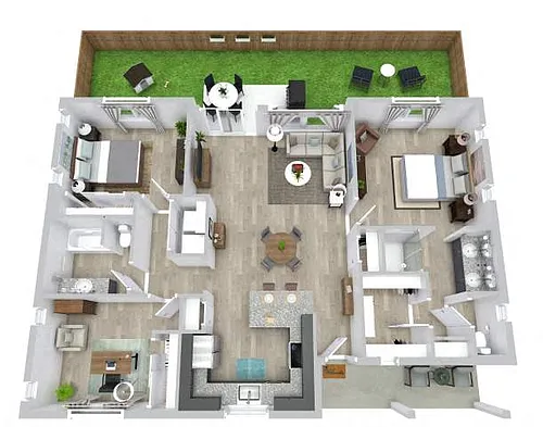 Floor plan The Haven