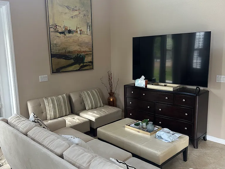 Living Room (Furniture not included)
