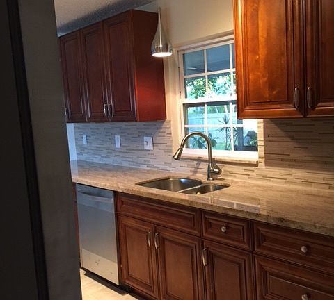 Side view of Kitchen