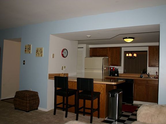 Living Room into Kitchen