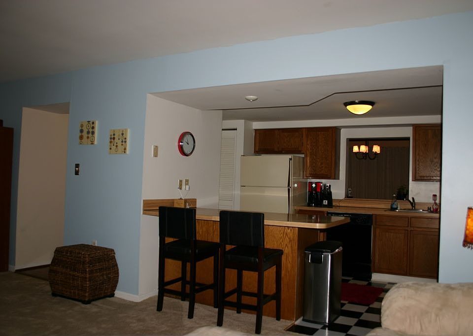 Living Room into Kitchen