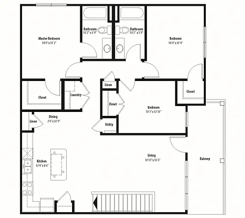 Floor plan C2