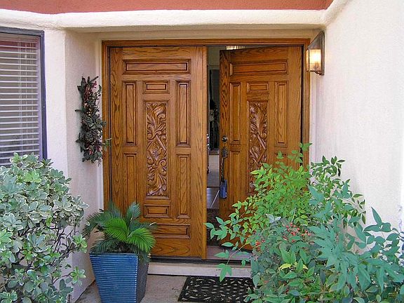 Come In thru Custom Solid Wood Double Doors
