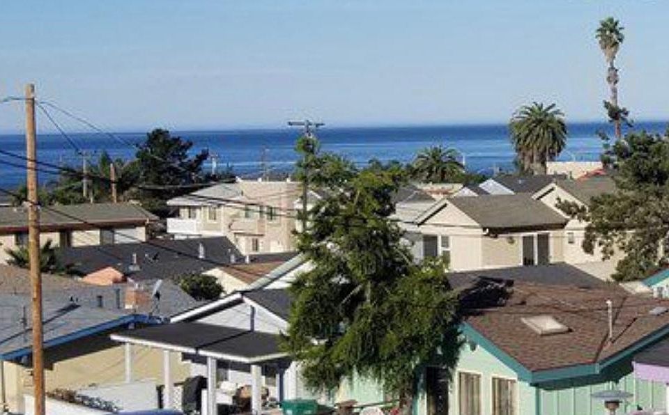 From West side of balcony