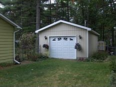 extra 1 1/2 car garage