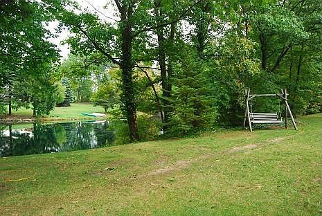 pond view along back of house