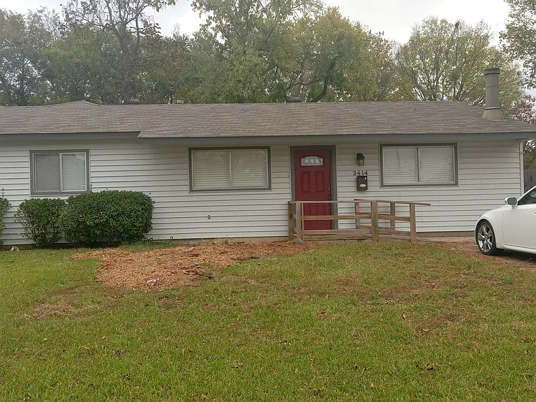 Front view of the house