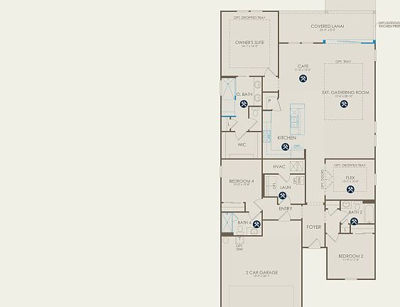 Mystique Floor Plan, Quick Move-In Home, Floor 1