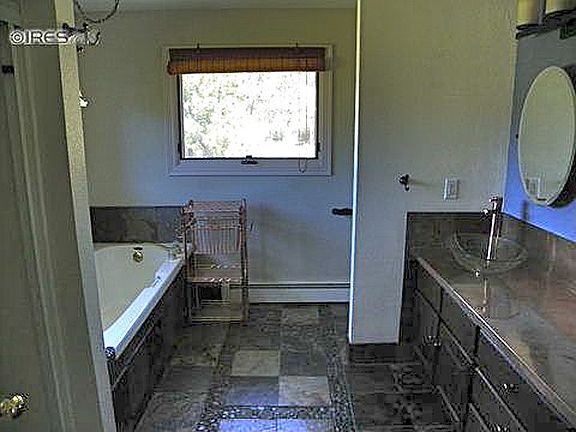 Master Bath copper counter