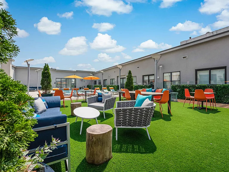 Outdoor Lounge Area