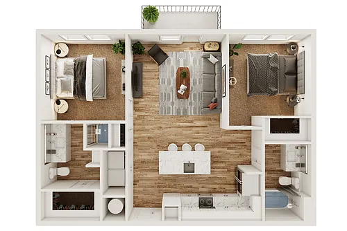 Floor plan B2