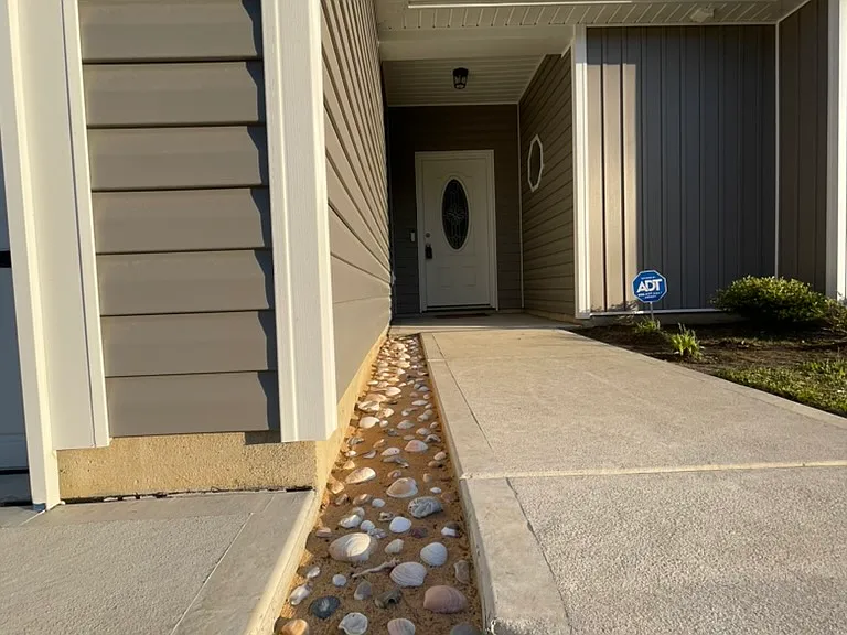 Front walk way
