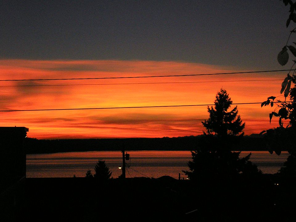 Sunset from the House