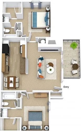 Floor plan B2