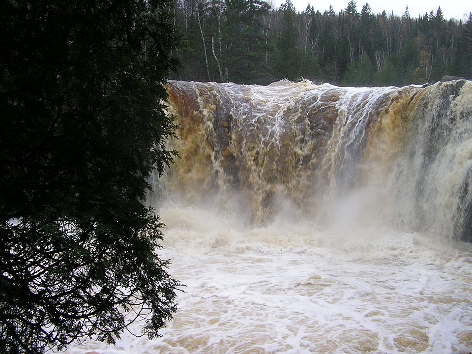 Illgen Falls across the road