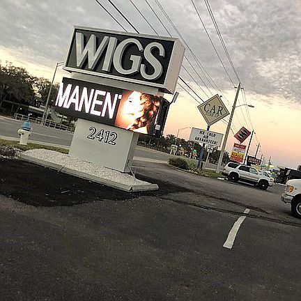 Highest visible signage