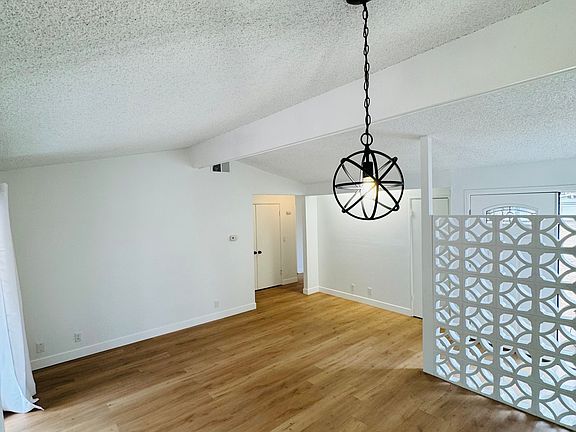 Dining room and sitting area