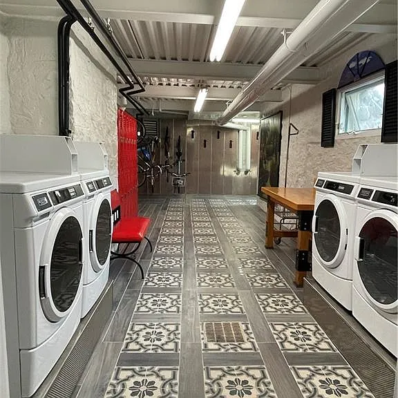 Laundry room and Bike storage