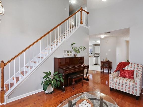 living room & stairs
