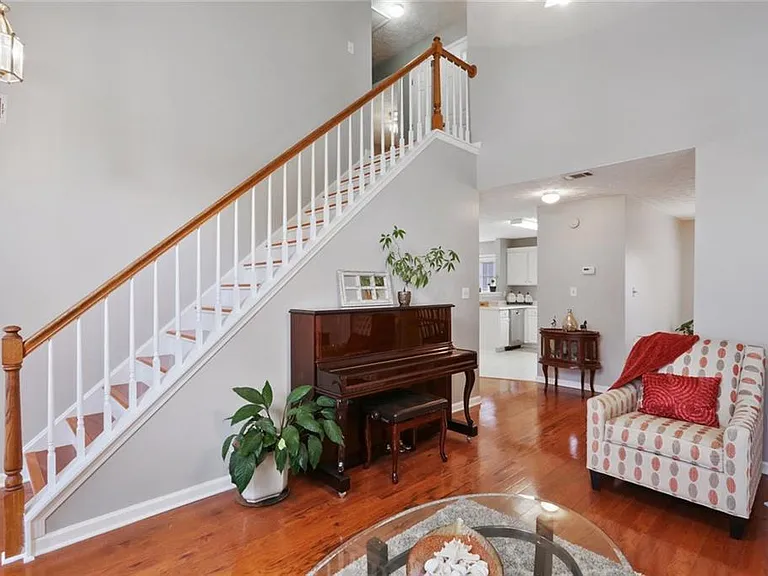 living room & stairs