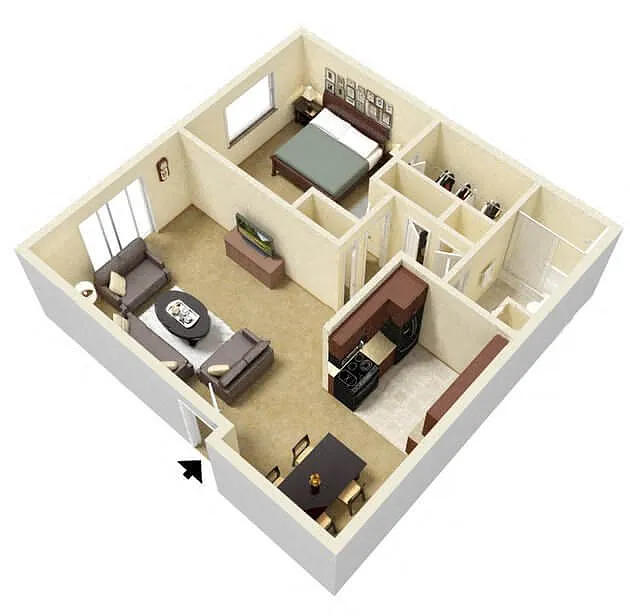Floor plan The Olympus