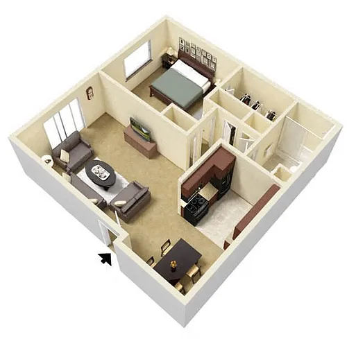 Floor plan The Olympus