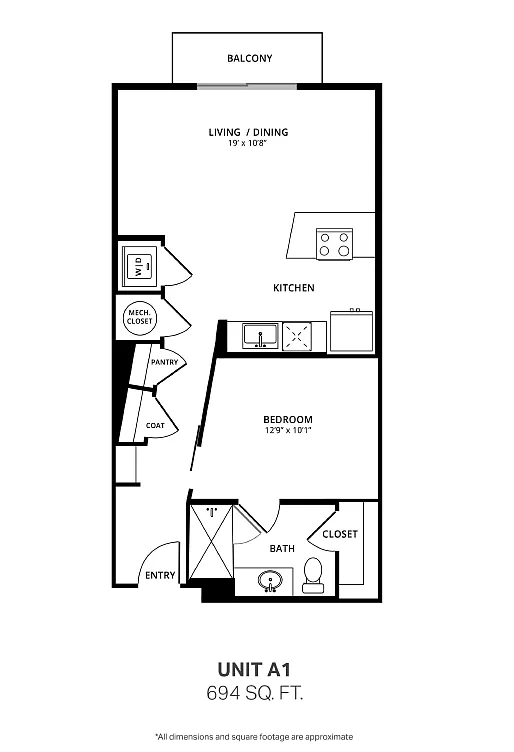 Floor plan A1