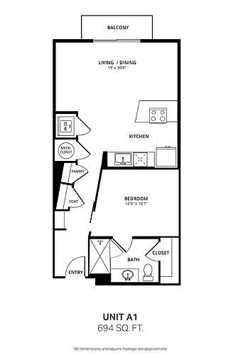 Floor plan A1