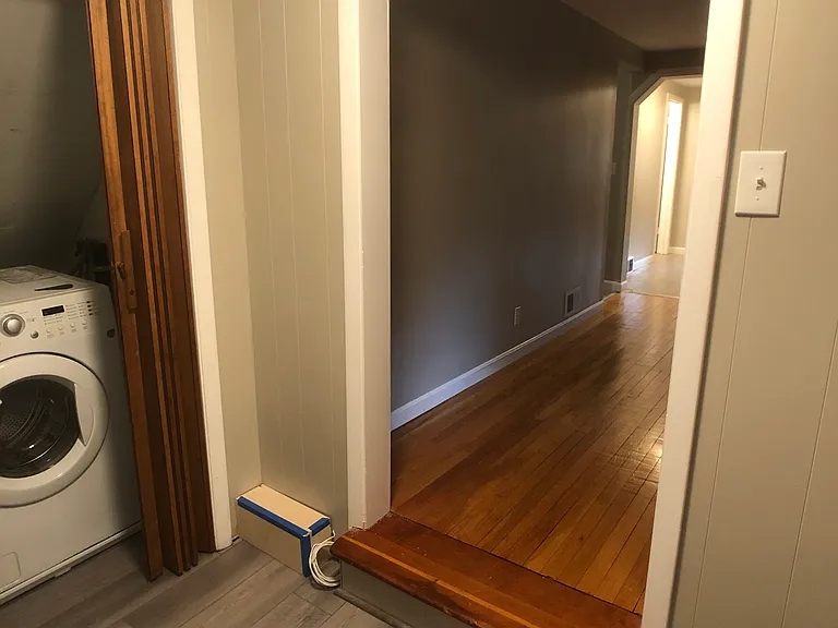 Washer (dryer is in opposite closet facing)